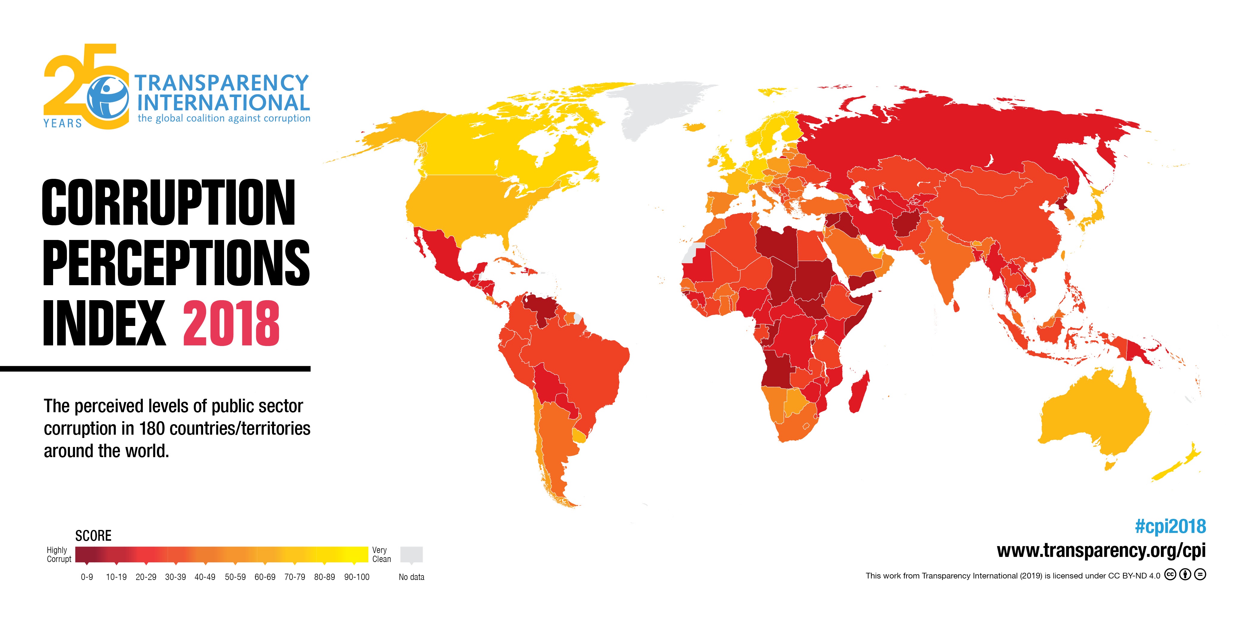 Corruption Perceptions Index 2018