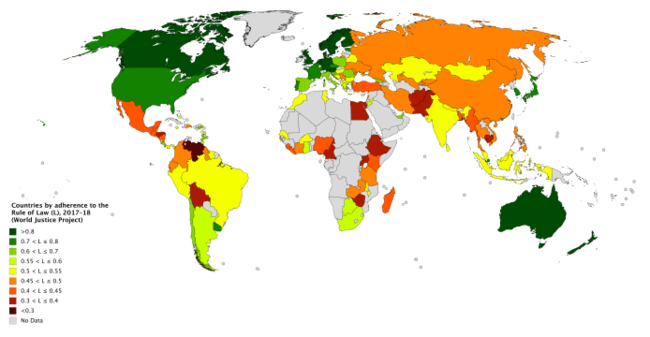 World Justice Project – Rule Of Law Index 2018